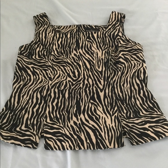 Women’s Zebra Print Top - Picture 1 of 2